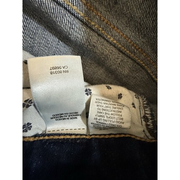 Lucky Brand Straight Jeans Mens 38 Blue Denim Pocketed Zip 38X31. - Picture 3 of 12